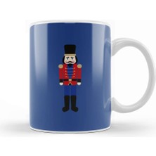 Baskı Dükkanı Merry Christmas Nutcracker Kupa Bardak Porselen