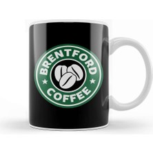 Baskı Dükkanı Brentford Coffee Starbucks Kupa Bardak Porselen