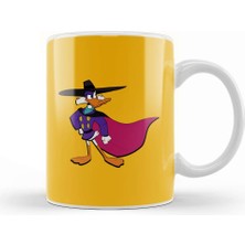 Baskı Dükkanı Darkwing Duck Kupa Bardak Porselen