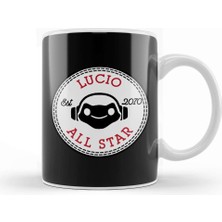 Baskı Dükkanı Lucio Overwatch All Star Converse Kupa Bardak Porselen