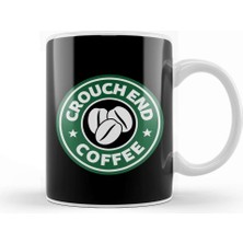 Baskı Dükkanı Crouch End Coffee Starbucks Kupa Bardak Porselen