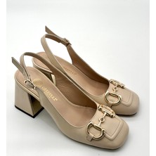 Gizzelli Shoes Hakiki Deri Sandalet