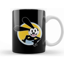 Baskı Dükkanı Oswald The Lucky Rabbit Kupa Bardak Porselen