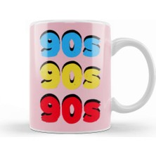 Baskı Dükkanı 2017 Birthday Gift Made, Born In 2017 Gift 5 Year Old Birthday Gift Vintage Style Kupa Bardak Porselen