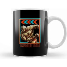 Baskı Dükkanı Attack On Titan Armored Titan Reiner Kupa Bardak Porselen