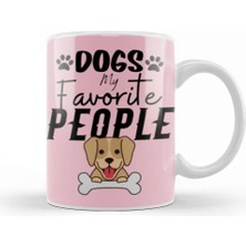 Baskı Dükkanı Funny Dog Lover Gift For Men Kupa Bardak Porselen