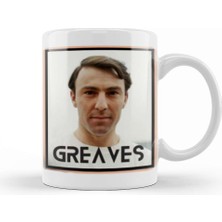 Baskı Dükkanı Jimmy Greaves Rip Kupa Bardak Porselen