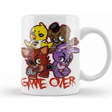Baskı Dükkanı Five Nights Game Over Five Nights At Freddys 01 Kupa Bardak Porselen