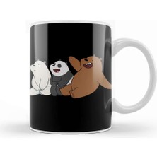 Baskı Dükkanı We Bare Bears 020 Kupa Bardak Porselen