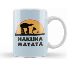 Baskı Dükkanı Hakuna Matata 01 Kupa Bardak Porselen