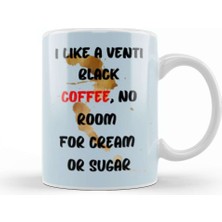 Baskı Dükkanı Cat Funny Coffee Drinks Art Lover Gift Quote Vintage Retro Rainbow Style Kupa Bardak Porselen