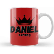 Baskı Dükkanı Daniel Name Personalized Custom Design Gift Baby Gift For Him Kupa Bardak Porselen