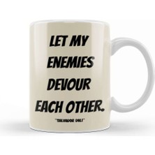 Baskı Dükkanı Salvador Dali Quotes Gift Vintage Retro Rainbow Style Kupa Bardak Porselen