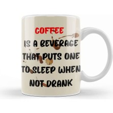 Baskı Dükkanı Cat Funny Coffee Drinks Art Lover Gift Quote Vintage Retro Rainbow Style Kupa Bardak Porselen