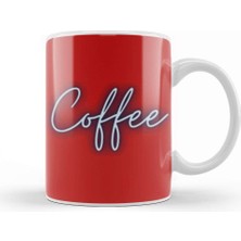 Baskı Dükkanı Cat Funny Coffee Drinks Art Lover Gift Quote Vintage Retro Rainbow Style Kupa Bardak Porselen