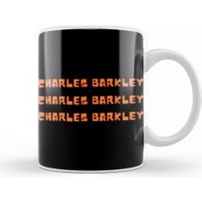 Baskı Dükkanı Charles Barkley Basketball Gifts Vintage Retro Rainbow Quotes For Boys And Dad Kupa Bardak Porselen