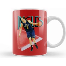 Baskı Dükkanı Joe Ingles Vintage Art Legend Basketball Gift Kupa Bardak Porselen