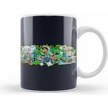 Baskı Dükkanı Minecraft Universe Game Kupa Bardak Porselen