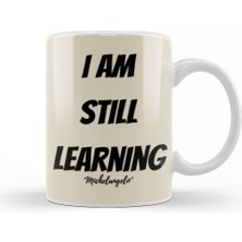 Baskı Dükkanı Michael Jackson Quotes Art Gift Vintage Retro Style Kupa Bardak Porselen