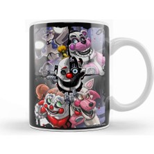 Baskı Dükkanı Five Nights At Freddys Fnaf Let's Party Kupa Bardak Porselen