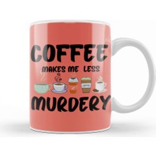 Baskı Dükkanı Funny Coffee Drinks Art Lover Gift Quote Vintage Retro Rainbow Style Kupa Bardak Porselen