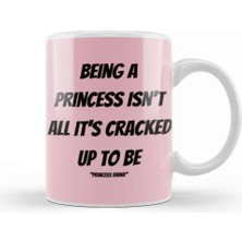 Baskı Dükkanı Princess Diana Quotes Art Giftuk Vintage Retro Style Kupa Bardak Porselen