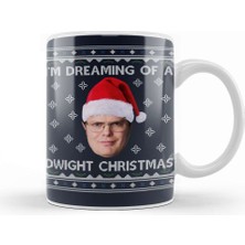 Baskı Dükkanı Im Dreaming Of A Dwight Christmas The Office Kupa Bardak Porselen