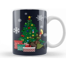 Baskı Dükkanı Suki Around The Christmas Tree Avatar Kupa Bardak Porselen