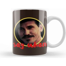 Baskı Dükkanı Say When Meme Kupa Bardak Porselen