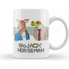 Baskı Dükkanı Bojack Horseman Kupa Bardak Porselen