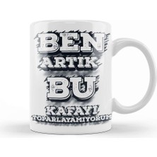 Baskı Dükkanı Kafayı Toparlayamıyorum Komik Kupa Bardak Porselen