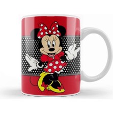 Baskı Dükkanı Minnie Mouse 07 Kupa Bardak Porselen