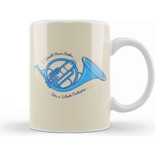 Baskı Dükkanı How I Met Your Mother Blue Horn Kupa Bardak Porselen