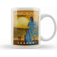 Baskı Dükkanı Antik Tiyatrolar Kupa Bardak Porselen