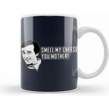 Baskı Dükkanı Alan Partridge Smell My Cheese Quote Kupa Bardak Porselen