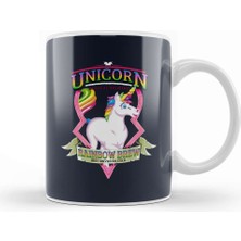 Baskı Dükkanı Unicorn Brew Kupa Bardak Porselen