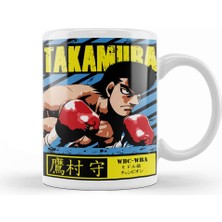 Baskı Dükkanı Takamura Mamoru Kupa Bardak Porselen