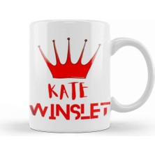 Baskı Dükkanı Kate Wınslet Kupa Bardak Porselen