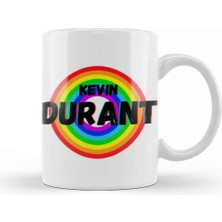 Baskı Dükkanı Kevin Durant Basketball Gifts Vintage Retro Rainbow Quotes For Boys And Dad Kupa Bardak Porselen