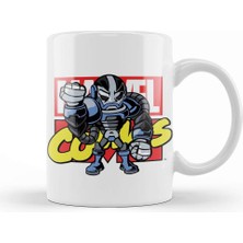 Baskı Dükkanı Marvel Comics Apocalipsis El Mutante Kupa Bardak Porselen