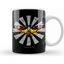 Baskı Dükkanı The Silence Of The Lambs Retro Japanese Kupa Bardak Porselen