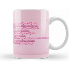 Baskı Dükkanı Anneler Günü Annelere Hediye 0002 Kupa Bardak Porselen