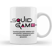 Baskı Dükkanı Squid Game 08 Kupa Bardak Porselen