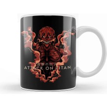 Baskı Dükkanı Founding Titan Menace Attack On Titan Kupa Bardak Porselen