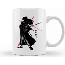 Baskı Dükkanı Crimson Kenshin Kupa Bardak Porselen