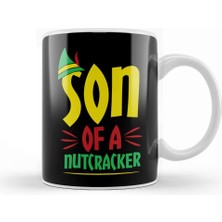 Baskı Dükkanı Son Of A Nutcracker Awesome Christmas Kupa Bardak Porselen
