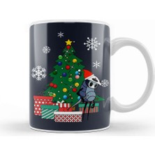 Baskı Dükkanı Quirrel Around The Christmas Tree Hollow Knight Kupa Bardak Porselen