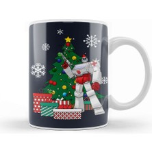 Baskı Dükkanı Ratchet Around The Christmas Tree Transformers Kupa Bardak Porselen