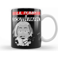 Baskı Dükkanı Lil Pump x South Park Kupa Bardak Porselen