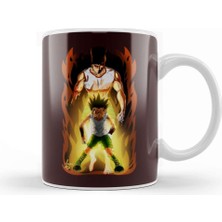 Baskı Dükkanı Gon Freecss Gon Transformati Kupa Bardak Porselen